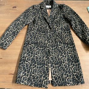 Leopard coat